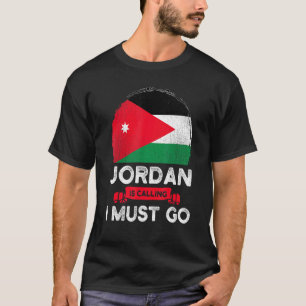 Camiseta Jordan Está Chamando Eu Devo Ir Patrimônio Raízes