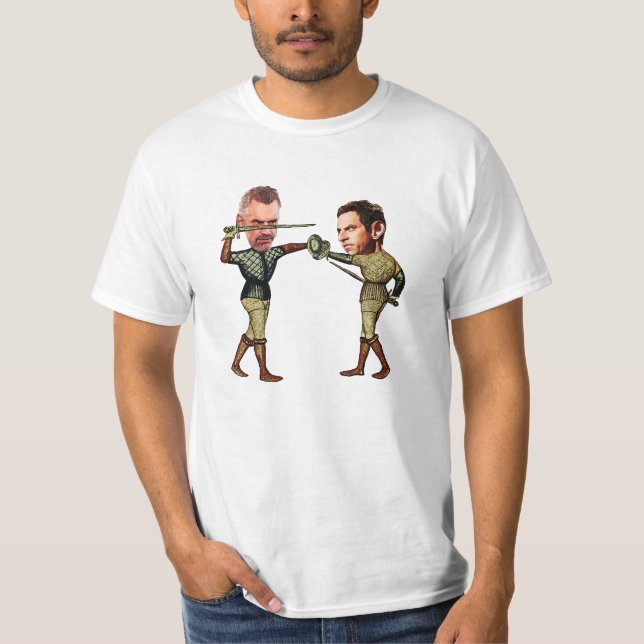 Camiseta Jordão Peterson contra Sam Harris (Frente)