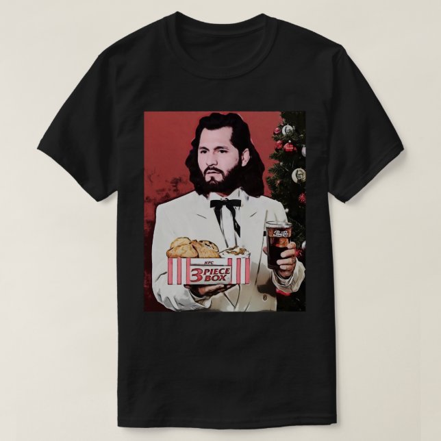 Camiseta Jorge masvidal 3 porções de refrigerante Essencial (Frente do Design)