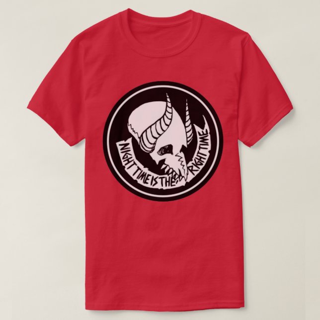 Camiseta Jormungand Night Noine (Frente do Design)