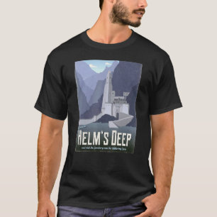 Camiseta Jornada até Helm's Deep e Visite Hornburg & Glitte