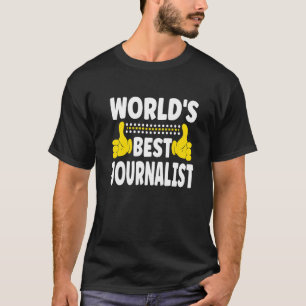 Camiseta Jornada da profissão de jornalista no mundo