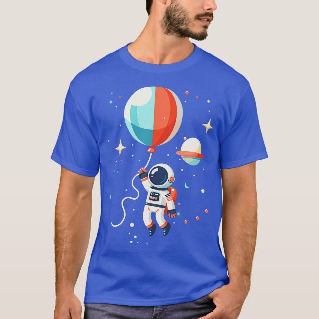 Camiseta Jornada de Balões Astronautas (Frente)