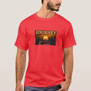 Camiseta Jornada do Pôr do Sol Vintage   Gráfico d