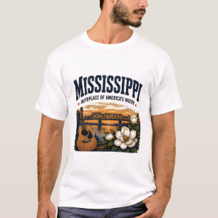 Camiseta Jornada Musical do Sul do Mississippi