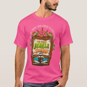 Camiseta Jornada na Selva VBS 2024 Escola Bíblica de Férias