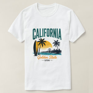 Camiseta Jornada pela Costa Pacífica da Califórnia