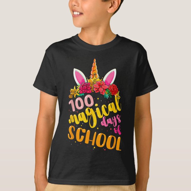 Camiseta Jornadas Mágicas De Professores Do Unicórnio Da Fa (Frente)