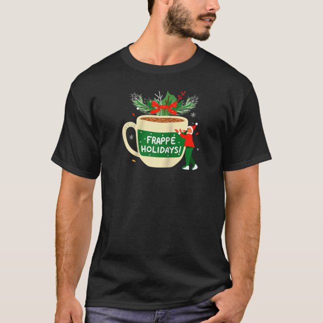 Camiseta JORNAIS DE FRAPPE NATAL E Ragla de Ano Novo (Frente)