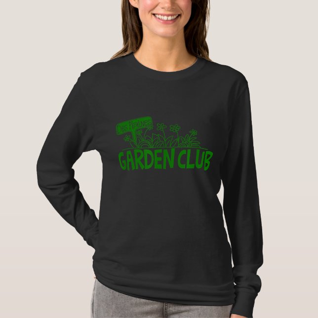 Camiseta Jornal Des Plaines Garden Club (Frente)