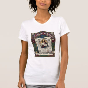 Camiseta Jornal do Evangelho de Jesus Jornal Cristão F