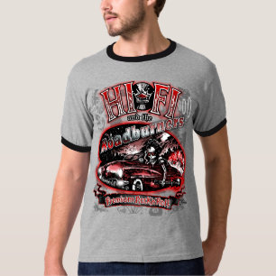 Camiseta Jornal "HI FI & ROADBURNERS"