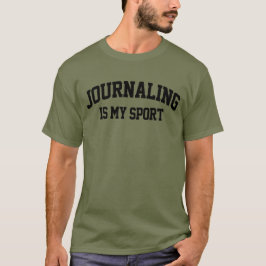 Camiseta Jornalismo É Meu Esporte