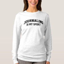 Camiseta Jornalismo É Meu Esporte