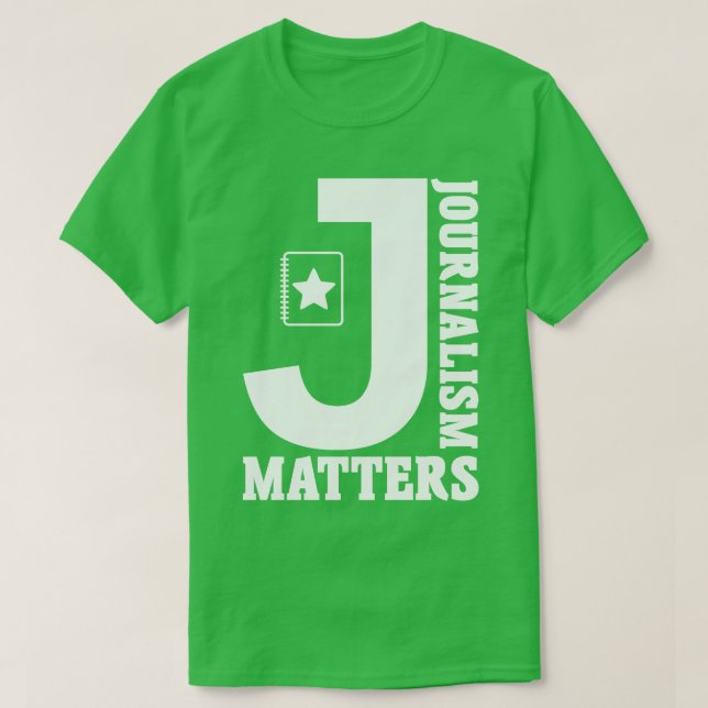 Camiseta Jornalismo Importa 5 (Frente do Design)