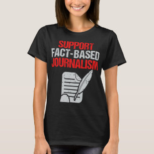 Camiseta Jornalista cita repórter jornalístico