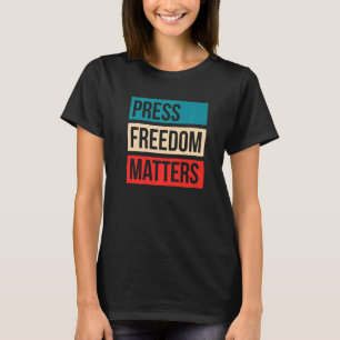 Camiseta Jornalista em Direito de Jornalismo