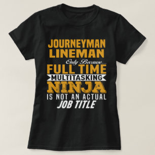 Camiseta Jornalista Lineman