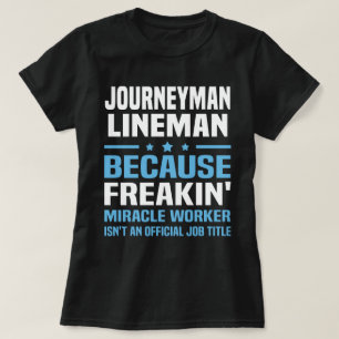 Camiseta Jornalista Lineman
