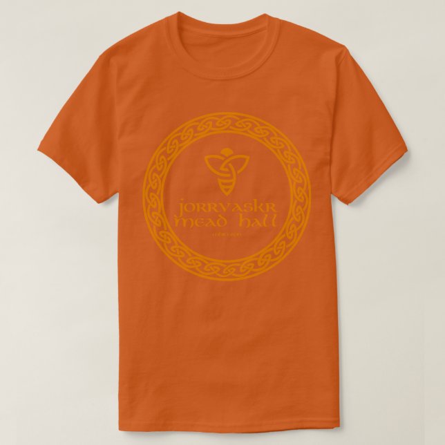 Camiseta Jorrvaskr Mead Hall (Frente do Design)