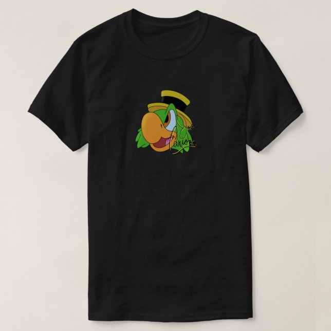 Camiseta José Carioca com assinatura (Os Três Caballeros) (Frente do Design)