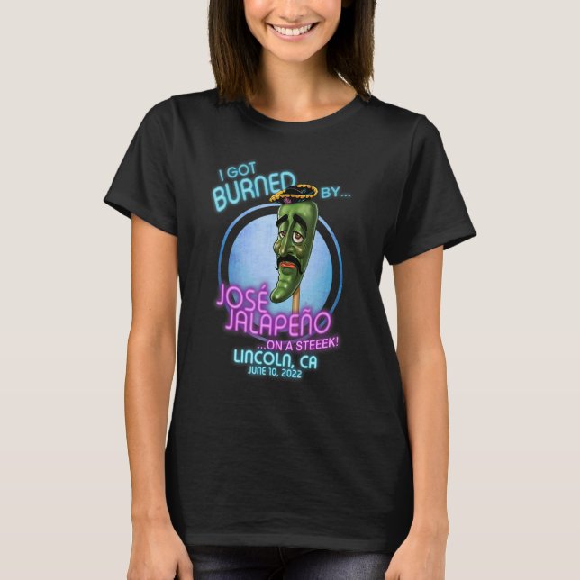 Camiseta Jose Jalapeno Num Stick Lincoln Ca 2022 (Frente)