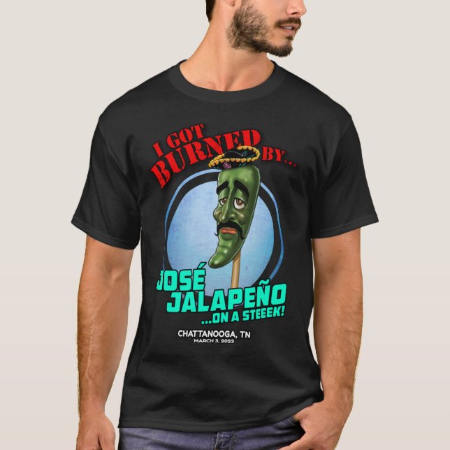 Camiseta Jose Jalapeno On A Stick Chattanooga TN 030323 (Frente)