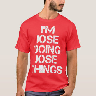 Camiseta Jose Jose Fazendo Coisas de Jose 3