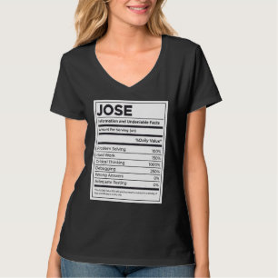 Camiseta Jose Nutrition Information Problem Solving Duro Wo