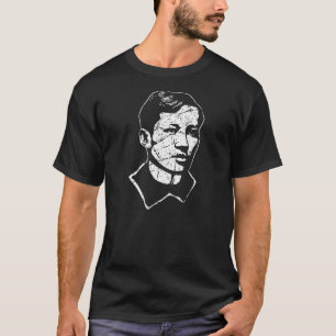 Camiseta Jose Rizal Filipinas História Americana Filipina M