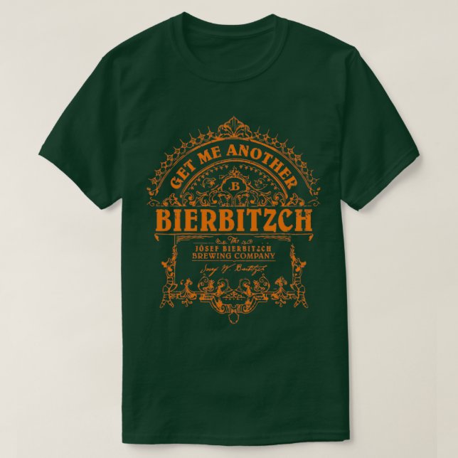 Camiseta Josef Bierbitzch Brewing (Frente do Design)