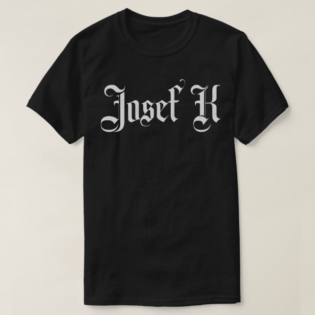 Camiseta Josef K (Frente do Design)