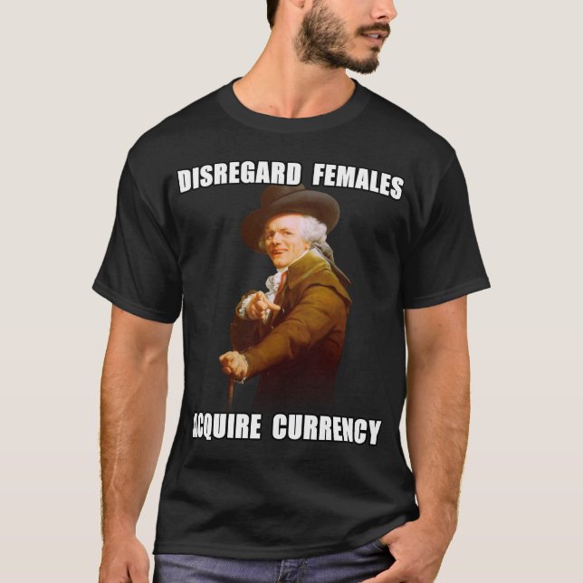 Camiseta Joseph Ducreux adquire a moeda (Frente)
