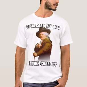 Camiseta Joseph Ducreux adquire a moeda