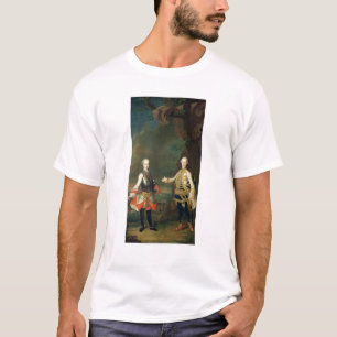 Camiseta Joseph e Leopold, filhos de Francis mim e Maria