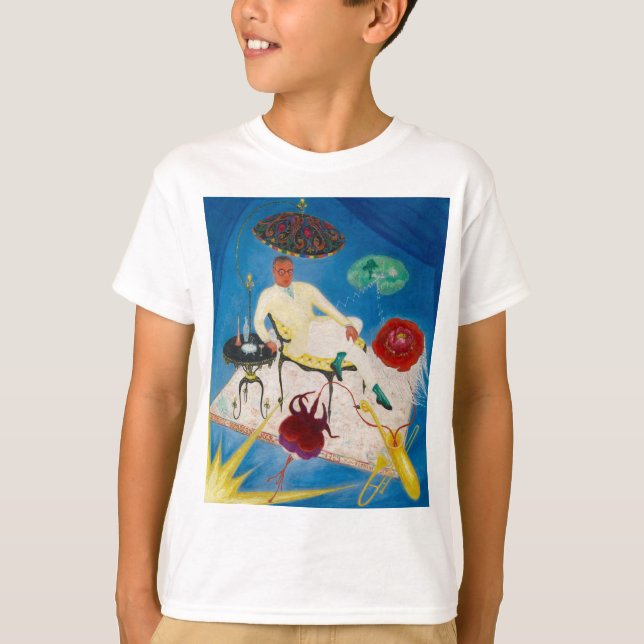 Camiseta Joseph Hergesheimer por Florine Stettheimer (Frente)