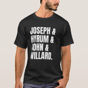 Camiseta Joseph, Hyrum, John e Willard Liberty Quatro LDS