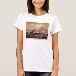 Camiseta Joseph Mallord William Turner   a torta do mar do