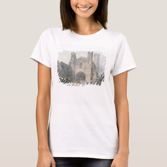 Camiseta Joseph Mallord William Turner | Rua — Ga de August (Frente)