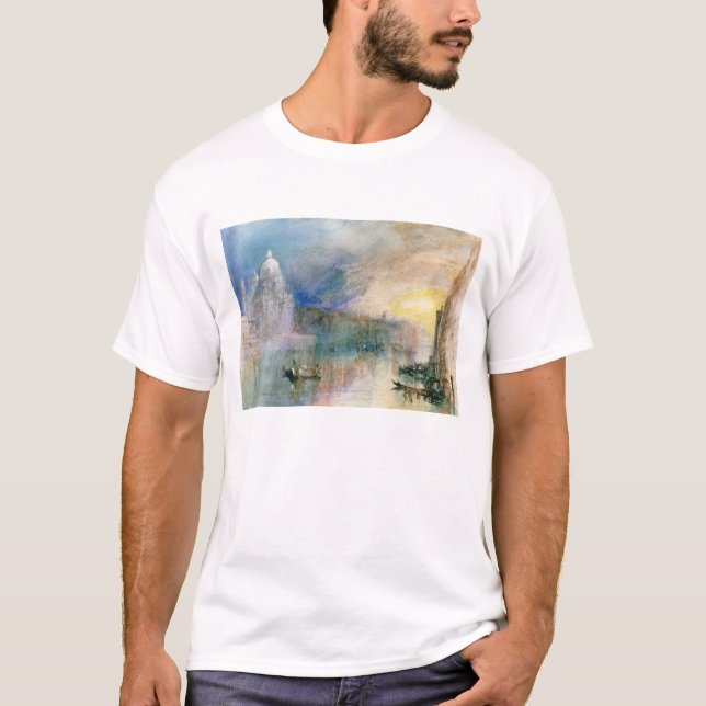 Camiseta Joseph Mallord William Turner | Veneza: Cana (Frente)