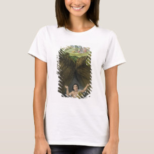 Camiseta Joseph moldou no poço por seus irmãos, de um b