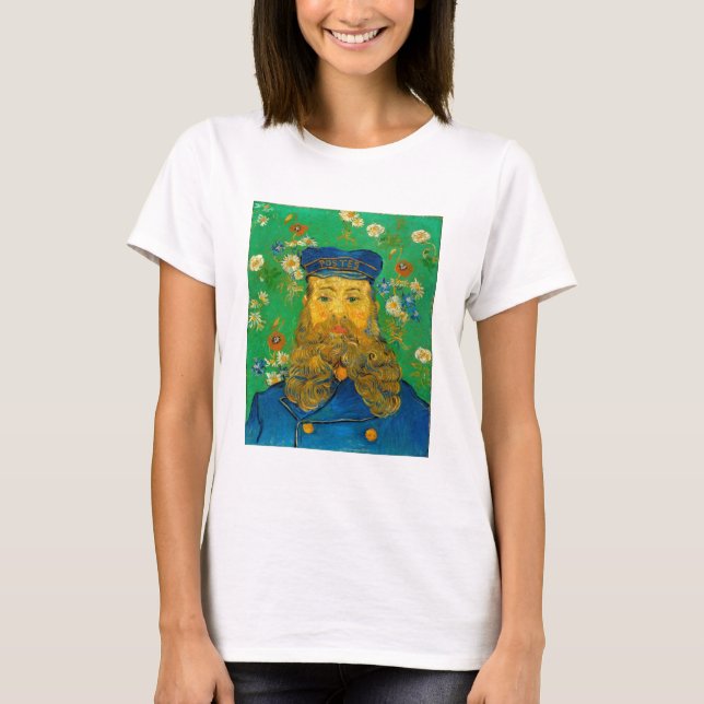 Camiseta Joseph Roulin - Van Gogh - c1889 (Frente)