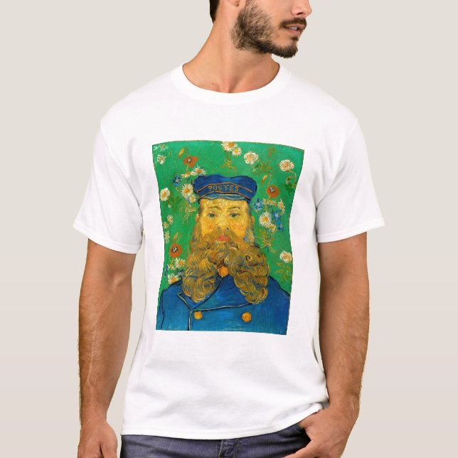 Camiseta Joseph Roulin - Van Gogh - c1889 (Frente)