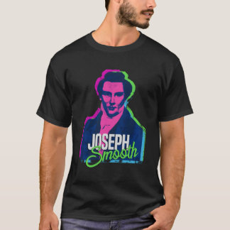 Camiseta Joseph Smith Smony Pun Retro Bright Lds Pro
