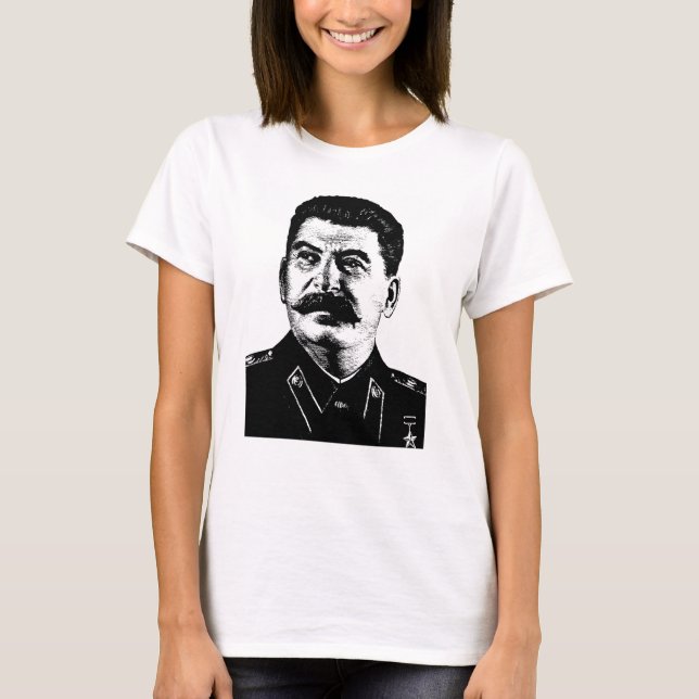 Camiseta Joseph Stalin, USSR, CCCP, Soviet Union, Communism (Frente)
