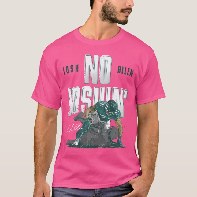 Camiseta Josh Allen Jacksonvilles No Joshin (Frente)