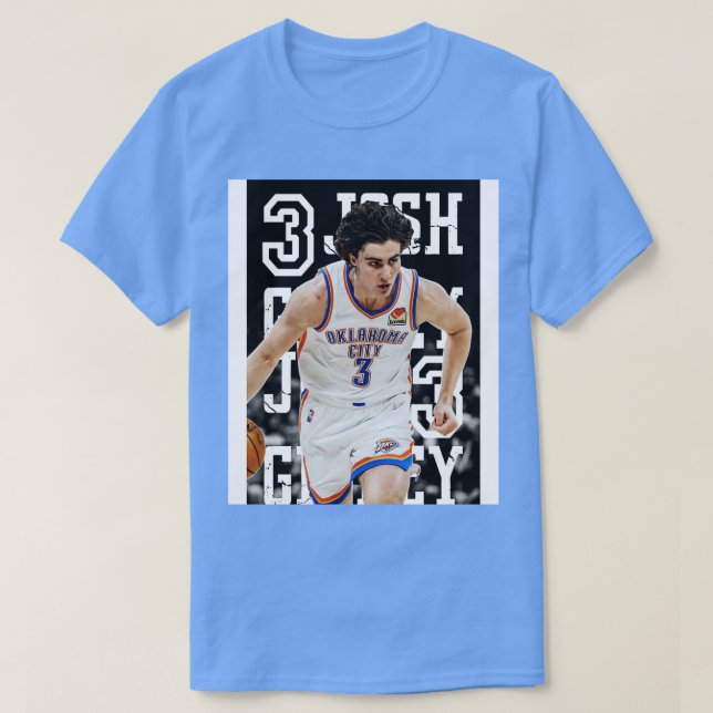 Camiseta Josh Giddey Basbol 6 (Frente do Design)