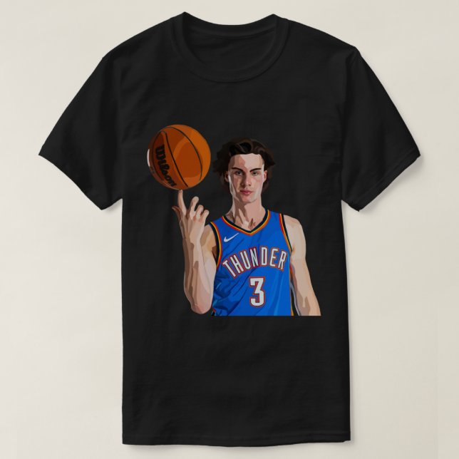 Camiseta Josh Giddey Classic T-Shirt (Frente do Design)