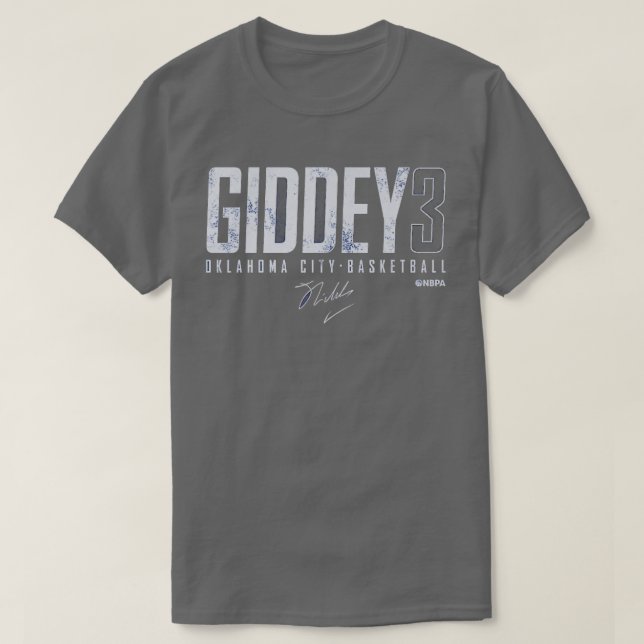 Camiseta Josh Giddey Oklahoma City Elite (Frente do Design)