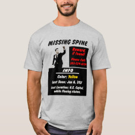 Camiseta Josh Hawley Missing Spine